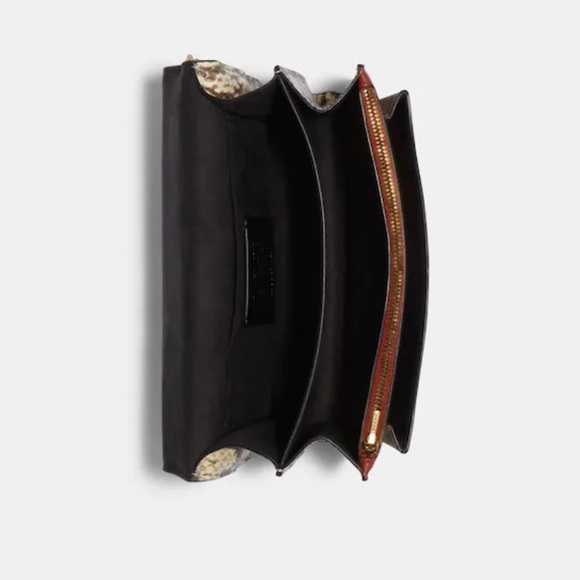 COACH Klare Crossbody In Signature Canvas With Rivets No. 90400 - Picture 4 of 17